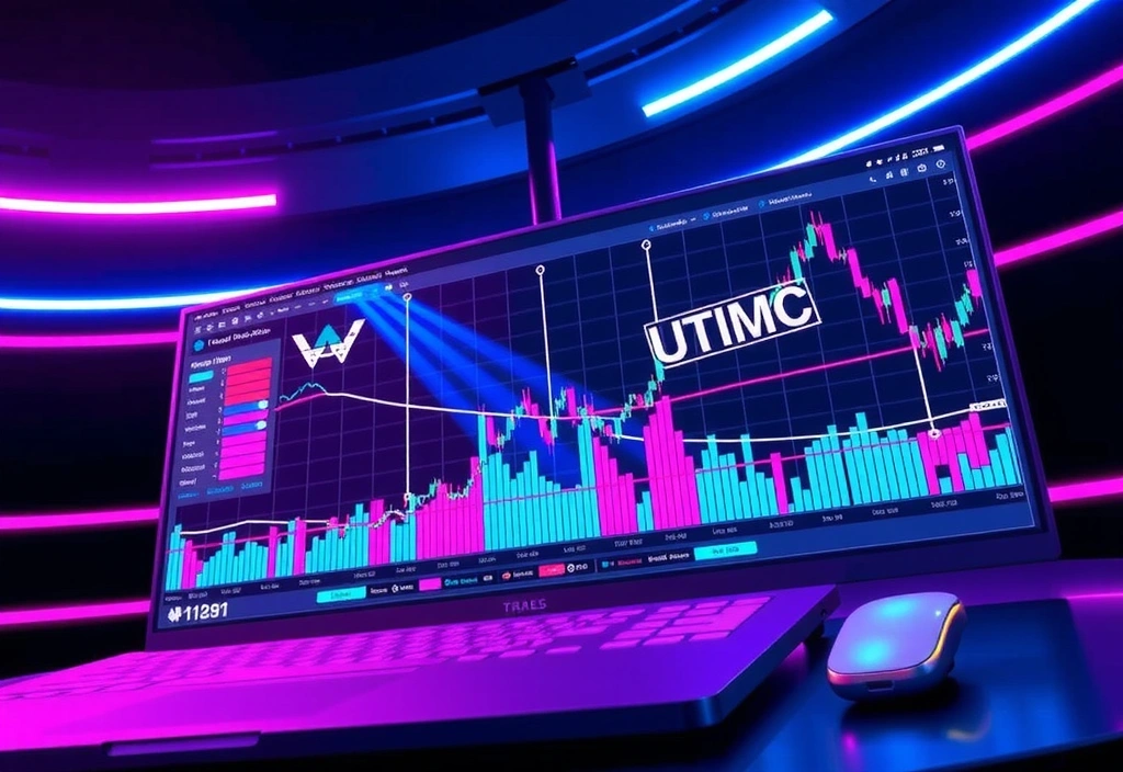 Interfaz premium cyberpunk