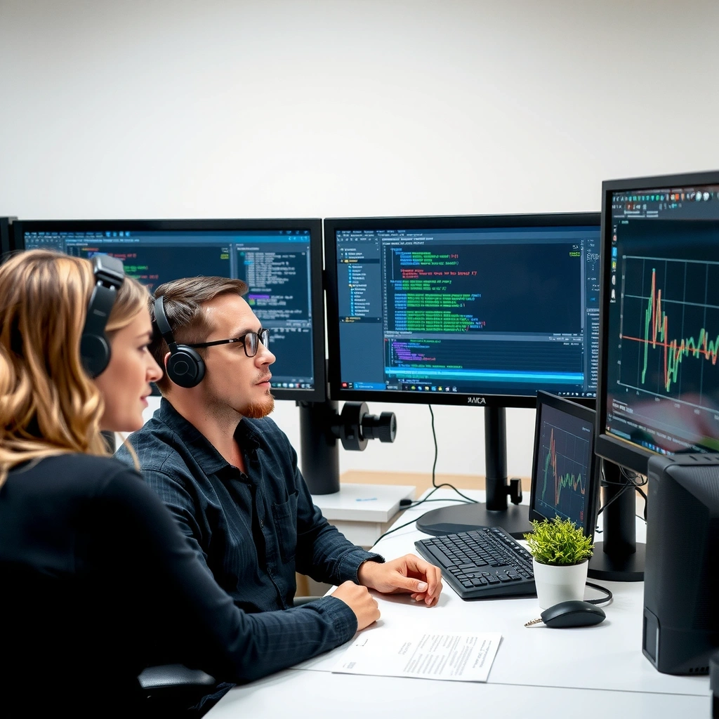 Equipo de desarrollo implementando IA en Antrurev